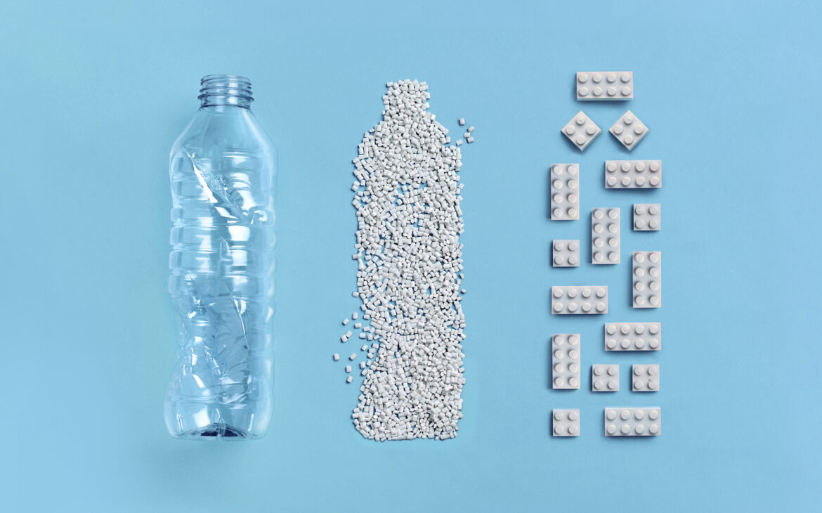 Lego’s new bricks are made from recycled plastic bottles