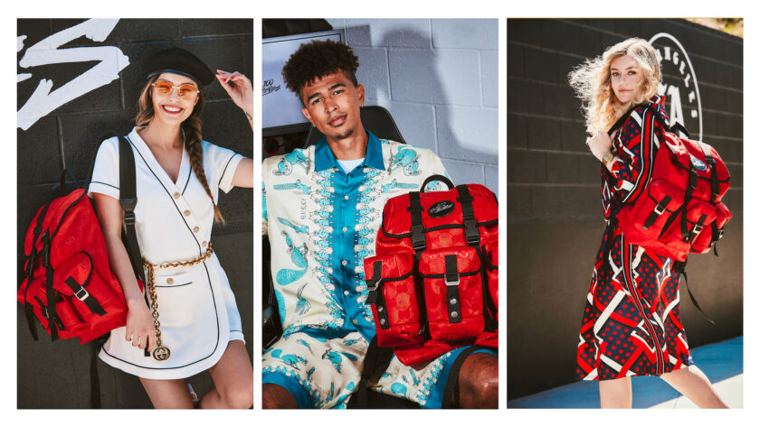 Gucci launches sustainable backpack with 100 Thieves - Viable Earth
