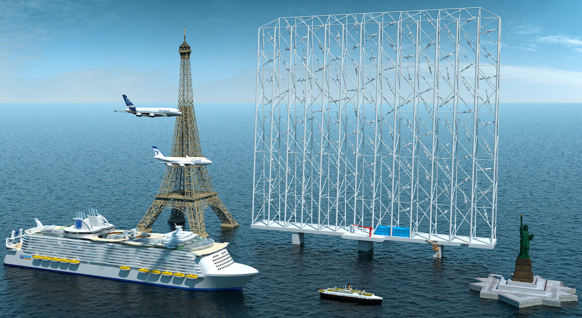 Norwegian investors develop giant floating Wind Catchers to power cities