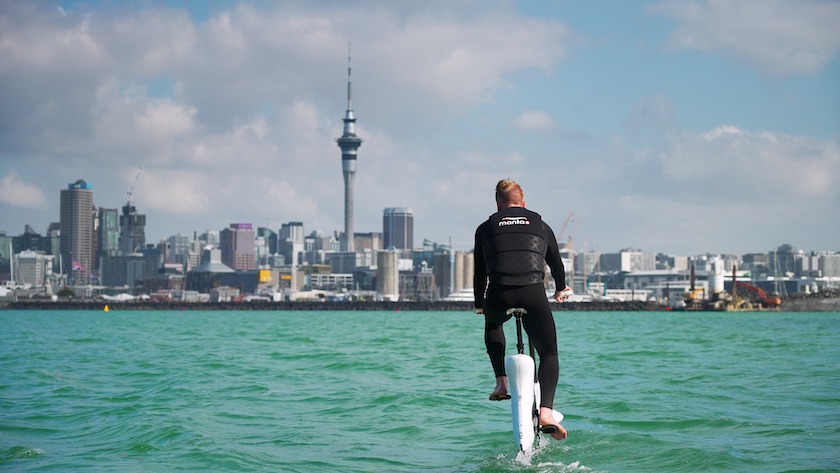Futuristic Manta 5 water e-bike from New Zealand chalks up 1000 sales