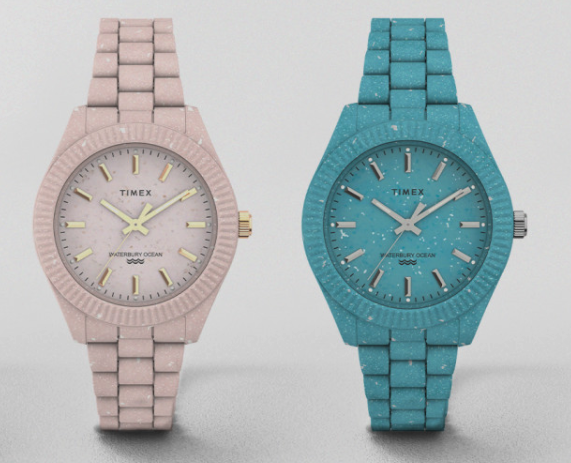 Timex creates eco-watches from upcycled ocean-bound plastic