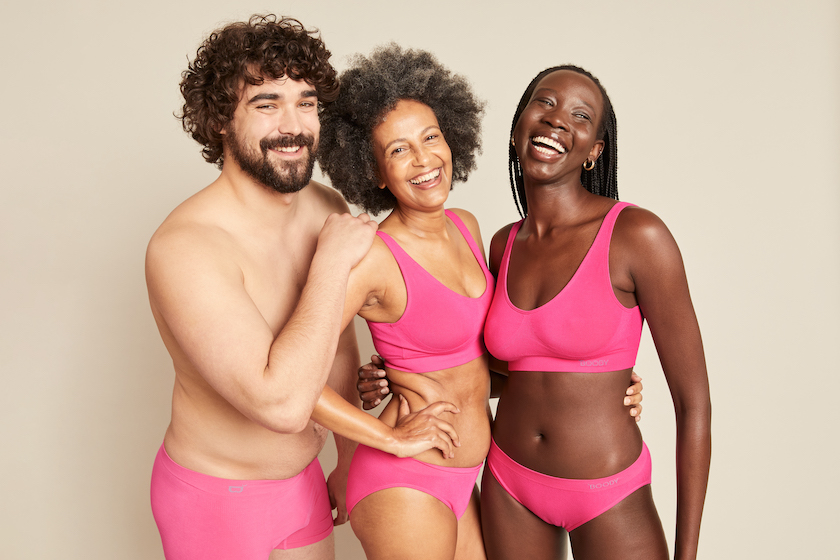 Bamboo underwear brand Boody turns pink for Cancer Awareness Month
