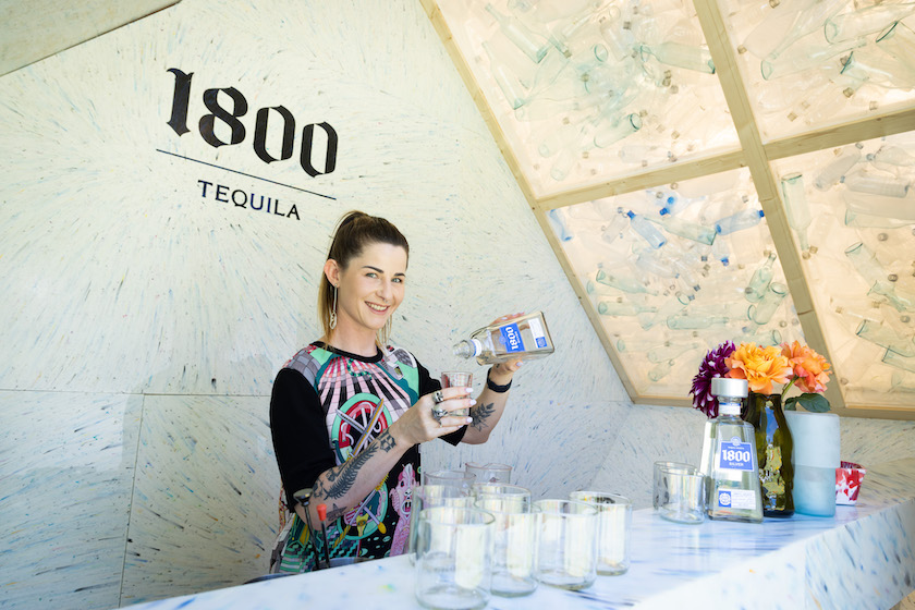 Sustainable shots: 1800 Tequila creates bar to boost awareness of circular waste