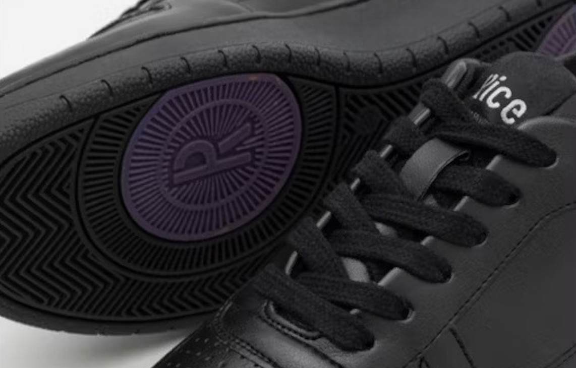Sustainable footwear brand Rice releases all-black vegan sneakers