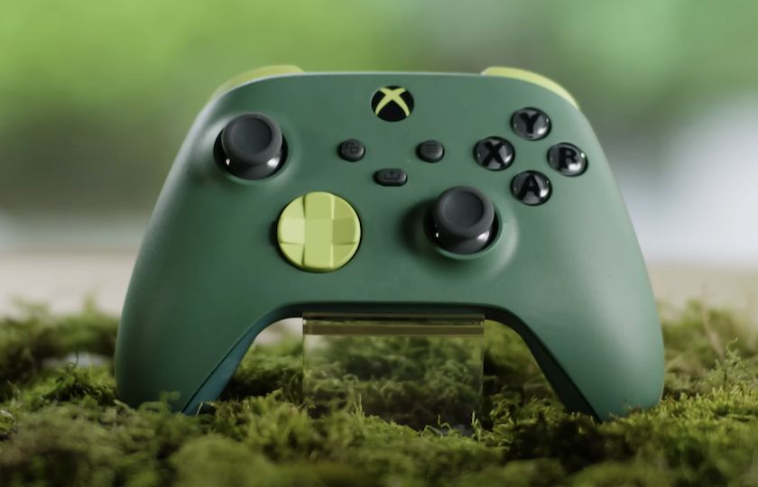 Microsoft creates an Xbox wireless controller made from discarded parts