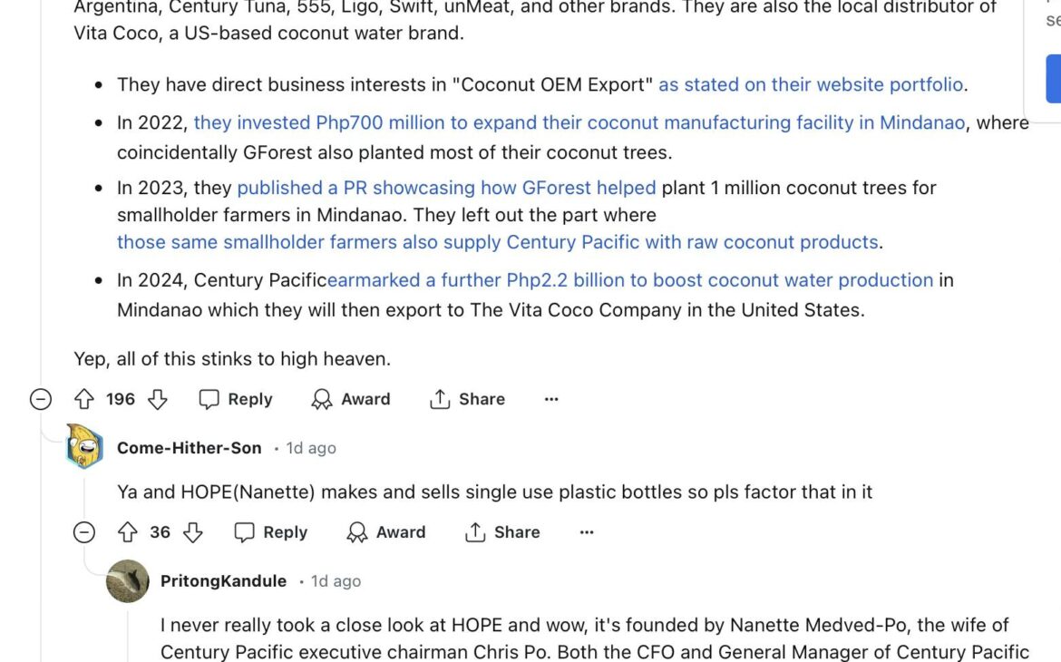 Coconut-not? A multinational's flawed eco plan