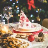 Christmas festive table