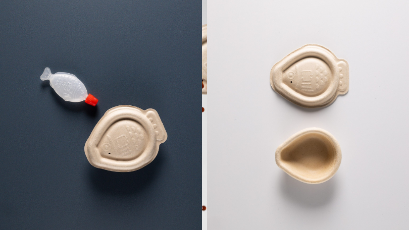 Heliograph creates plastic-free alternative to iconic soy sauce fish bottle