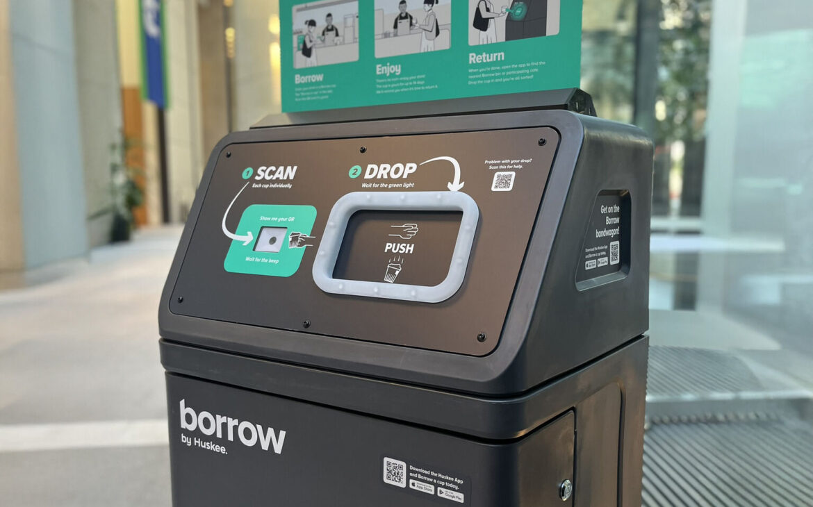 Hassle-free your reusable coffee cups with Smart Bins